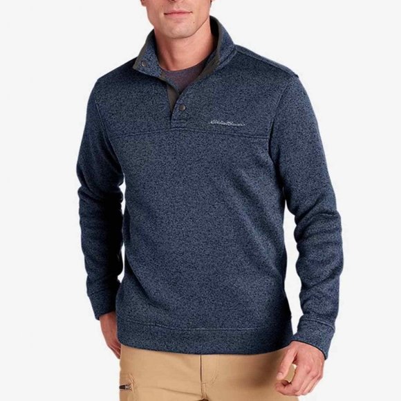 Eddie Bauer Other - Eddie Bauer | Mens Heavyweight Radiator Fleece Quarter Snap Pullover